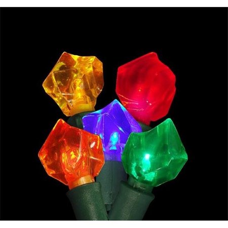 FOREVER BRIGHT Kellogg Plastics 75317 Holiday & Christmas Indoor & Outdoor LED- Multi Color - Ice Cube 75317